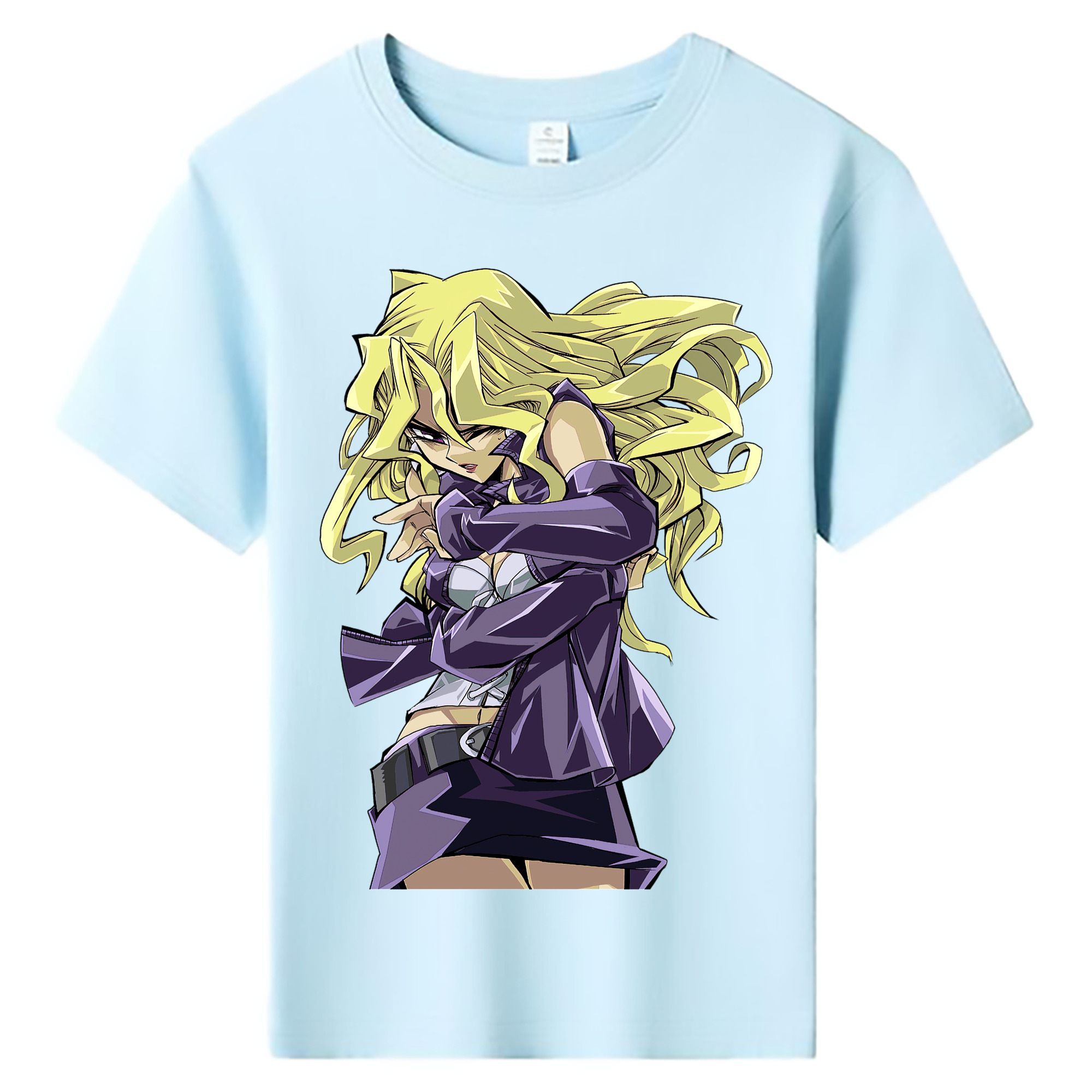 （画像用） 遊☆戯☆王 Yu-Gi-Oh! 綿100％キッズTシャツ（フロントプリント）